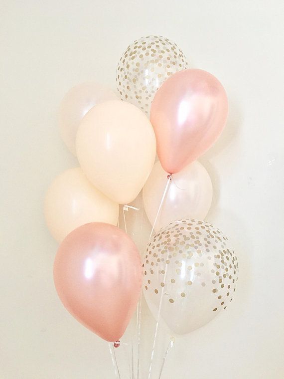 Helium balloon bouquet example